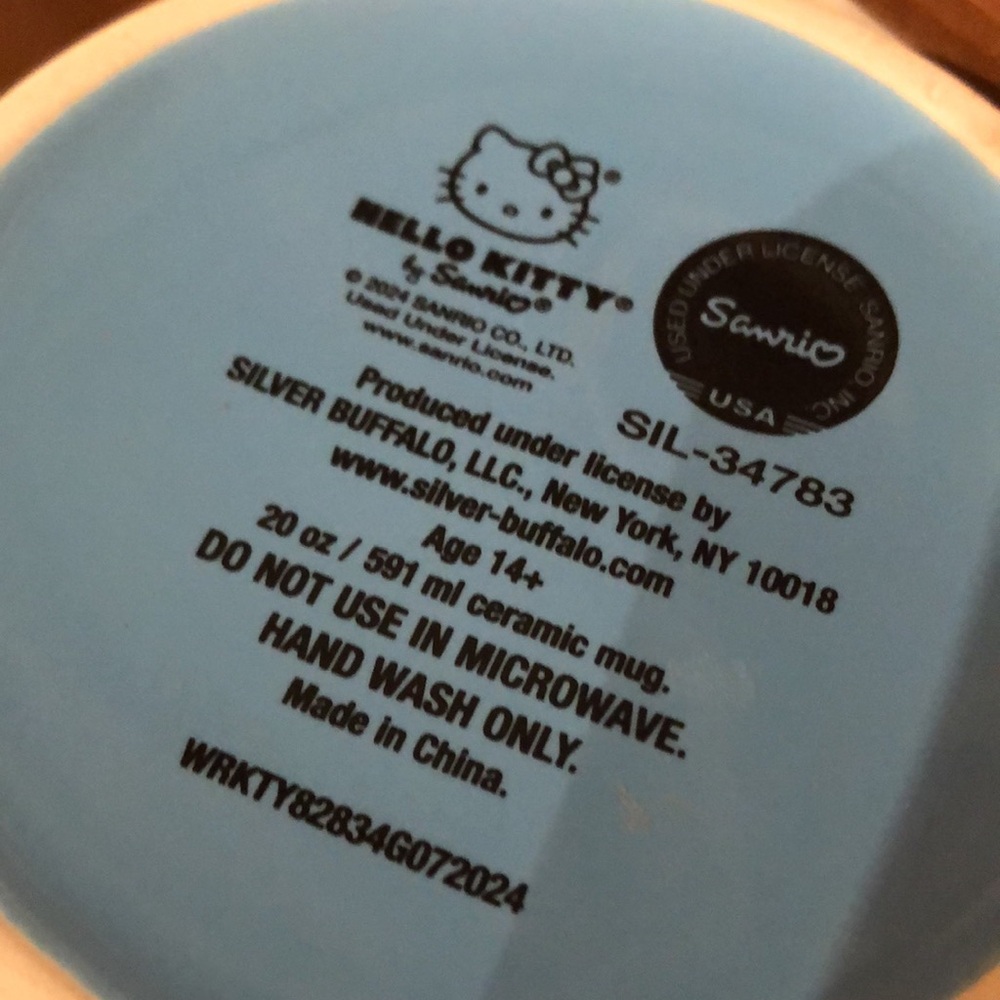 2for$20🟠Hello Kitty coffee mug - Picture 3 of 5